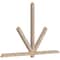Ekena Millwork Kennewick Smooth Timber Gable Bracket, Douglas Fir, 96"W x 60"H x 3 1/2"D x 3 1/2"F, 15/12 Pitch GBW096X60X0404KEN00SDF - alternate 5